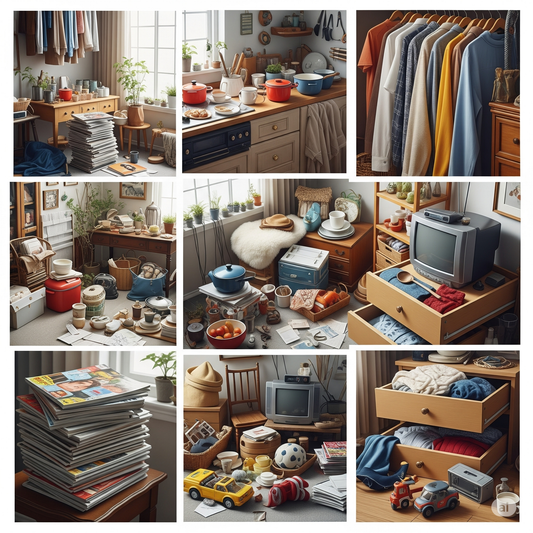 Top 10 Most Common Items People Get Rid Of During a Declutter